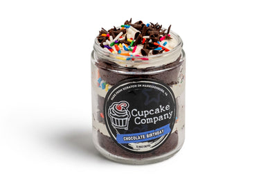 Chocolate Birthday jar cake