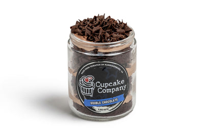 Double Chocolate jar cake