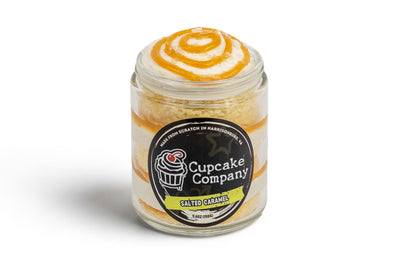 Salted Caramel jar cake